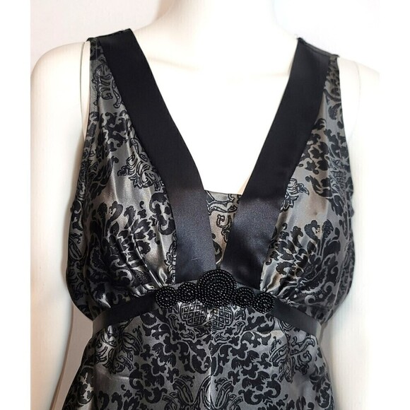 WHBM 100% Silk Paisley Print Tie Back Tank - Size Small - Picture 5 of 8